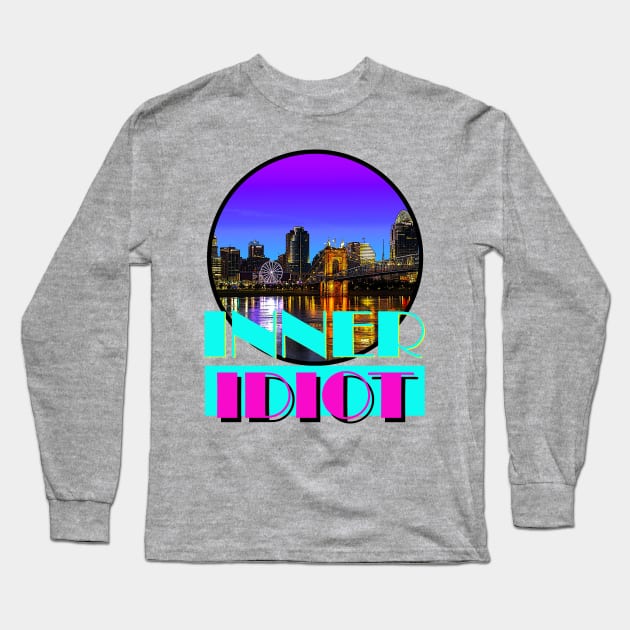 Cincinnati Vice Long Sleeve T-Shirt by Inner Idiot